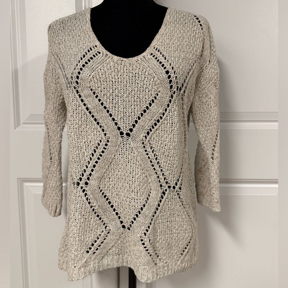 I-N-C International Concepts Open Knit
Sweater